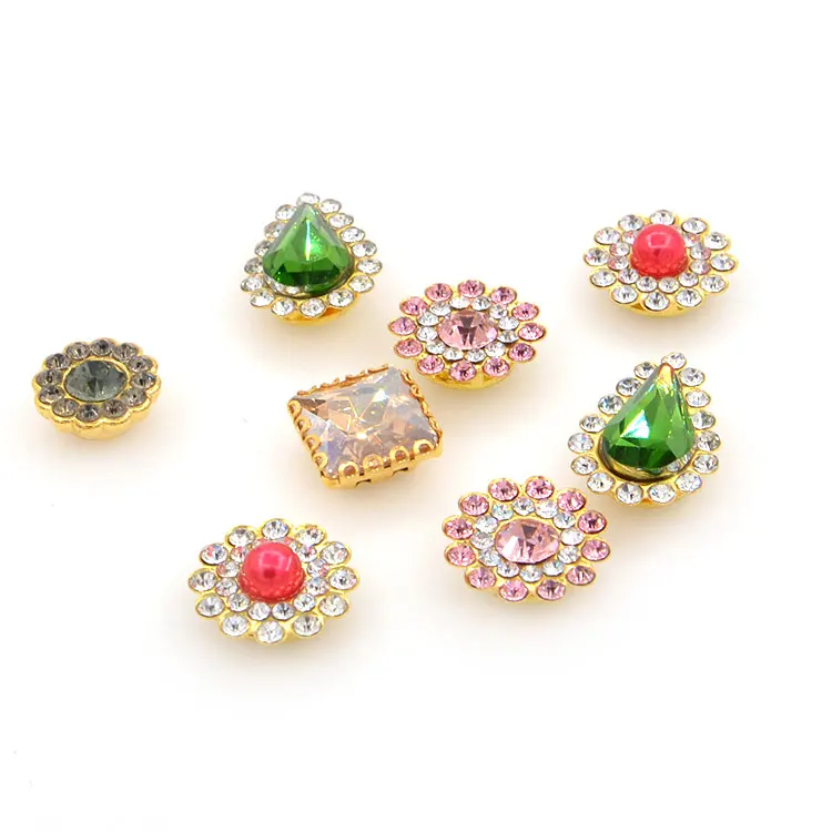 JC Crystal Wholesale sunflower charm design glass clawed rhinestones crystal rhinestone
JC Crystal Wholesale sunflower charm design glass clawed rhinestones crystal rhinestone
