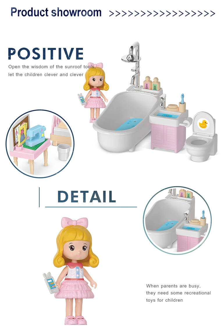Latest Toys Trending Toys For Kids Doll Bed Set, Toys 2020 Smart Bedroom For Doll