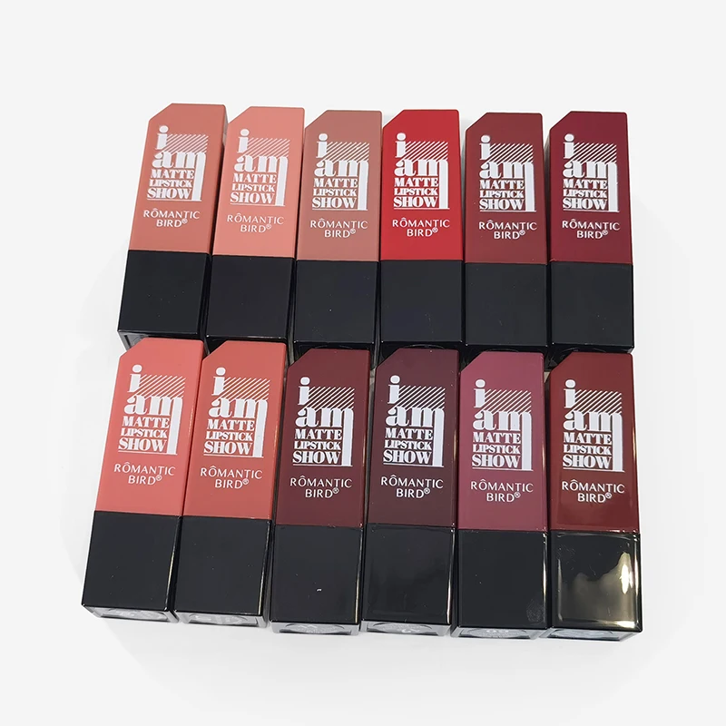 Romantic Bird China Vendor Retail Makeup Lipstick Private Label Matte Glitter Nude Moisturizing And Long Lasting Lipstick
Romantic Bird China Vendor Retail Makeup Lipstick Private Label Matte Glitter Nude Moisturizing And Long Lasting Lipstick