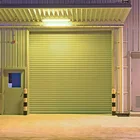 Motor Hardware Material Cabinet Tambour Aluminum Rolling Garage Electric Door Shutter For Fire Truck