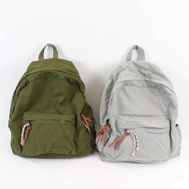 Customize Good Quality Cotton Canvas Backpack Teen Popular Sports Washable Campus School bag For Girls, Black/gray/green/custom made
Customize Good Quality Cotton Canvas Backpack Teen Popular Sports Washable Campus School bag For Girls, Black/gray/green/custom made