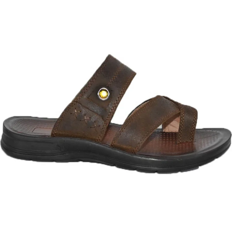New Design Summer Season Light And Handy Purity Comfortable Wear Cutout Men's Slipper, Brown
New Design Summer Season Light And Handy Purity Comfortable Wear Cutout Men's Slipper, Brown