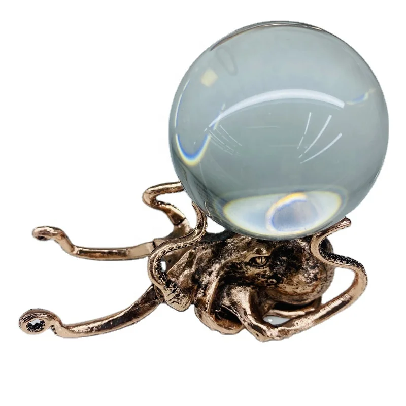 Wholesale Octopus Shape Antique Gold Colored Metal Crystal Ball Holder Stand Sphere Base
Wholesale Octopus Shape Antique Gold Colored Metal Crystal Ball Holder Stand Sphere Base