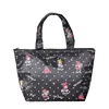 WOBAG Black Minnie Mouse Insulated Lunch Bag for Kids School Cooler Bag Picnic Cooler Bag