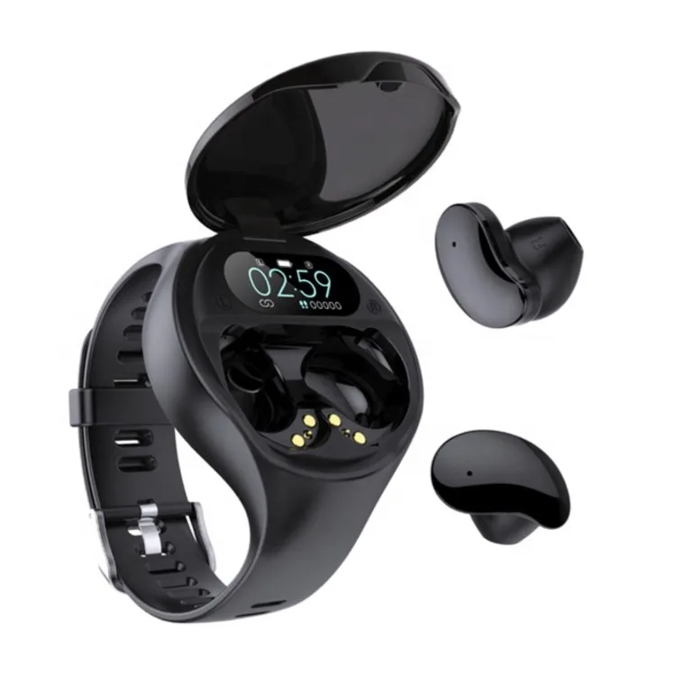 2021 hot selling 2 in 1 smart watch TWS wireless earphones with earphone headset earphone, White
2021 hot selling 2 in 1 smart watch TWS wireless earphones with earphone headset earphone, White