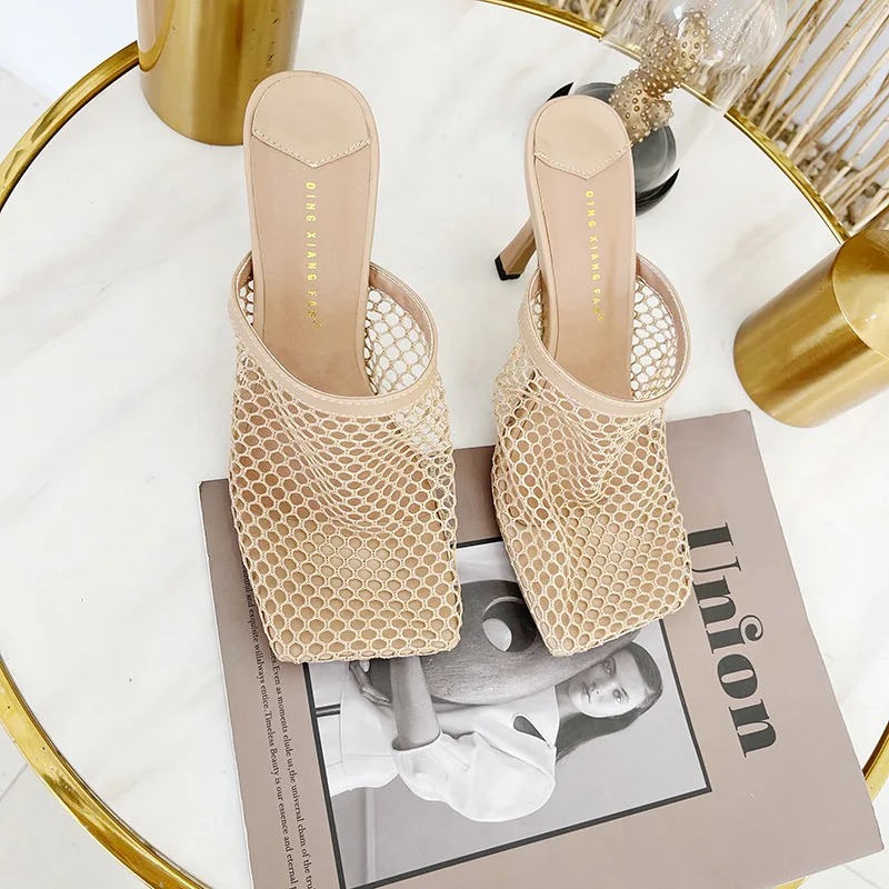 Square Toe Sandals Product Famous Brand Designer Mesh Pumps Ankle Gold Luxury Heels for Woman
Square Toe Sandals Product Famous Brand Designer Mesh Pumps Ankle Gold Luxury Heels for Woman