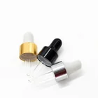 Amber Vials 5ml Vial Mini Empty Bottles 1ml 2ml 3ml 5ml Amber Clear Small Glass Vials For Essential Oil