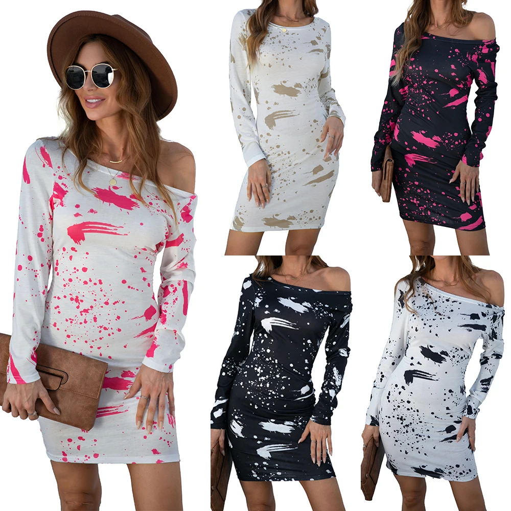 woman sweatshirt dress wholesale splash-ink printed fabric elegant casual dresses skinny skirt
woman sweatshirt dress wholesale splash-ink printed fabric elegant casual dresses skinny skirt