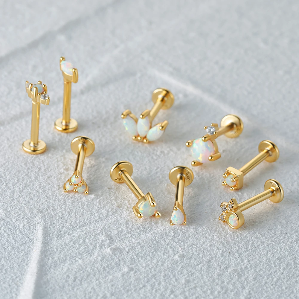 CANNER 925 Silver Pink And Gold Handmade Jewelry Hypoallergenic Moon Fashion Small Zircon Optional For Little Girls Opal Earring
CANNER 925 Silver Pink And Gold Handmade Jewelry Hypoallergenic Moon Fashion Small Zircon Optional For Little Girls Opal Earring