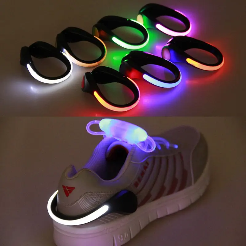 LED Luminous Shoes Clip Outdoor Bicycle LED Luminous Night Running Shoe Safety Clips Cycling Sports Warning Light for Safety
LED Luminous Shoes Clip Outdoor Bicycle LED Luminous Night Running Shoe Safety Clips Cycling Sports Warning Light for Safety