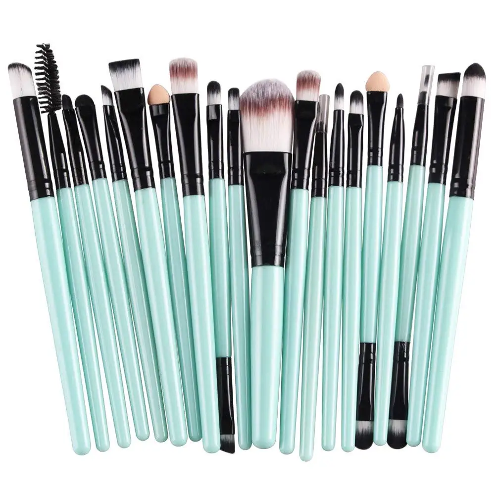Top Quality 20 pcs Makeup Brush Set tools Make-up Toiletry Kit Wool Make Up Brush Set, Light blue
Top Quality 20 pcs Makeup Brush Set tools Make-up Toiletry Kit Wool Make Up Brush Set, Light blue