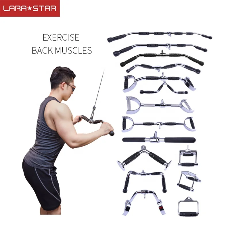 Gym Fitness Back Training Wholesale durable deluxe tricep v shaped press down bar with rubber hand grips
Gym Fitness Back Training Wholesale durable deluxe tricep v shaped press down bar with rubber hand grips