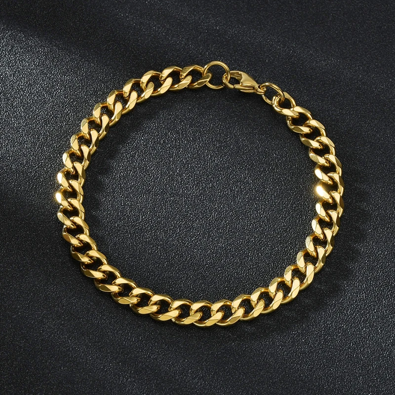 2021 Cuban Cross-border New Big Chain Tide Male Stainless Steel Metal Link Chain Bracelet Jewelry Gift, As picture
2021 Cuban Cross-border New Big Chain Tide Male Stainless Steel Metal Link Chain Bracelet Jewelry Gift, As picture