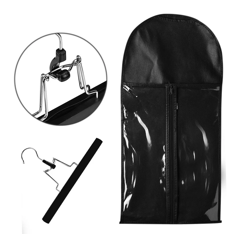 Wholesale Custom Wig Storage Bag hanger for Women,transparent Vaccum Compressed satin wig storage Bag with Hanger,Wig travel bag, Customized color
Wholesale Custom Wig Storage Bag hanger for Women,transparent Vaccum Compressed satin wig storage Bag with Hanger,Wig travel bag, Customized color