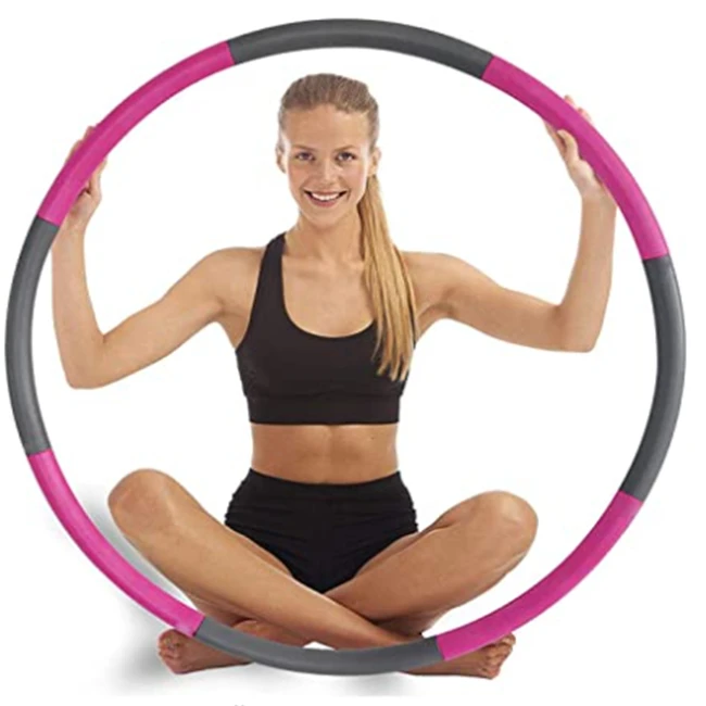 Colored 8 Section Detachable Design Fitness Exercise Hoola Ring adjustbake length Weight Loss Trim Hoola Ring Adjust Hoola Ring
Colored 8 Section Detachable Design Fitness Exercise Hoola Ring adjustbake length Weight Loss Trim Hoola Ring Adjust Hoola Ring