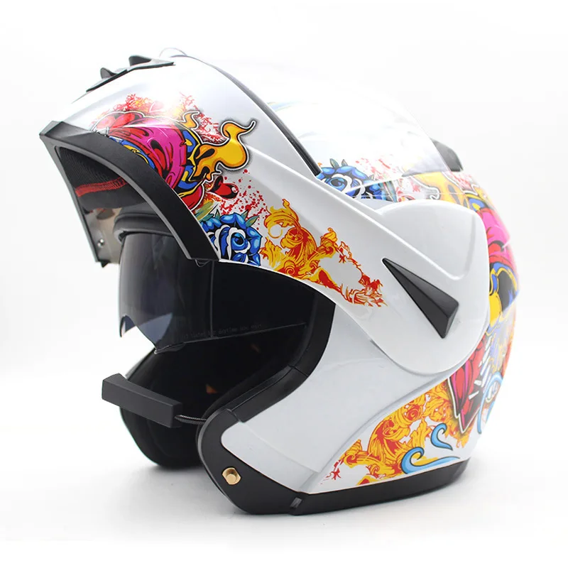 Double lens carbon fiber helmet motorcycle full face motocross helmet, Custom color
Double lens carbon fiber helmet motorcycle full face motocross helmet, Custom color
