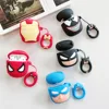 IVANHOE Ultra Thick Soft Silicone Case for Apple Airpods 1 2 3D Cartoon Avengers Super Hero Cool Fun Boys Men Son