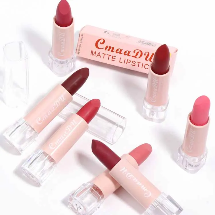 Wholesale Good Quality Lip Makeup Moisturizing Waterproof Long-lasting Organic 15 Color Lipstick
Wholesale Good Quality Lip Makeup Moisturizing Waterproof Long-lasting Organic 15 Color Lipstick