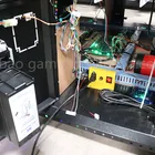 Red-black color 8/10 player fish game machine table