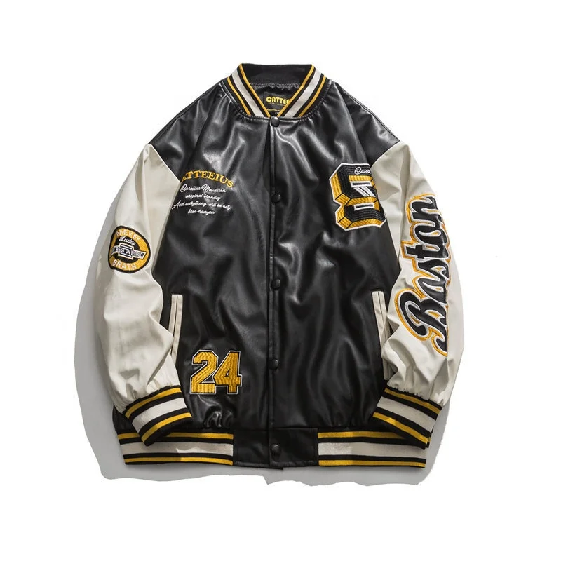 2022 Spring Men's Casual Jacket Japanese Street Sports Baseball Collar Loose Fashion Splicing Jacket Dropshippping, Picture
2022 Spring Men's Casual Jacket Japanese Street Sports Baseball Collar Loose Fashion Splicing Jacket Dropshippping, Picture