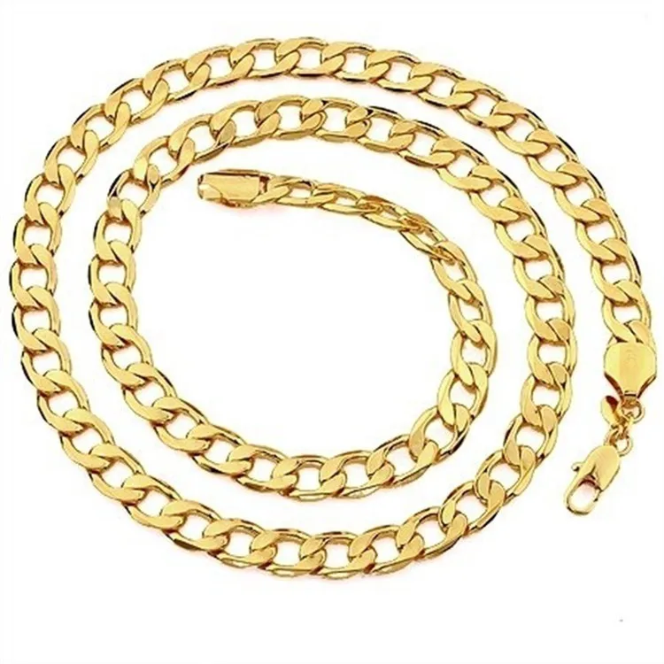 women necklace Manufactory solid gold chain stainless figaro chain necklace cuban chain
women necklace Manufactory solid gold chain stainless figaro chain necklace cuban chain