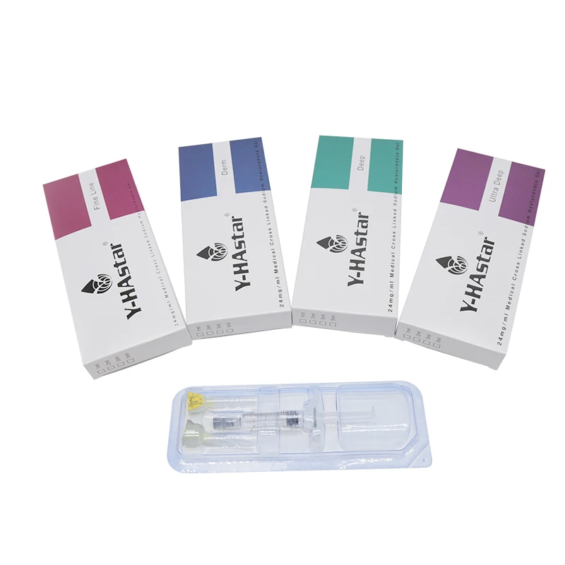 Low molecular weight injectable hyaluronic acid dermal filler for nose, Transparent
Low molecular weight injectable hyaluronic acid dermal filler for nose, Transparent