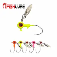 Wholesale fishing gear 3D eyes 1.7g / 3.5g luminous lead hook with sequin lead jig hooks
Wholesale fishing gear 3D eyes 1.7g / 3.5g luminous lead hook with sequin lead jig hooks