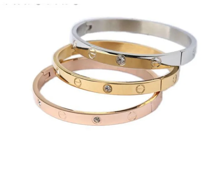 Stainless Steel Zircon Bracelet Fashion Bangle Good Luck Women Nail Jewellery SP799
Stainless Steel Zircon Bracelet Fashion Bangle Good Luck Women Nail Jewellery SP799