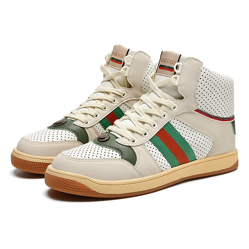 2022 white Men skateboard shoes High Top Men's Boys Fashion Sport Sneakers Beige Boot Casual Shoes
2022 white Men skateboard shoes High Top Men's Boys Fashion Sport Sneakers Beige Boot Casual Shoes