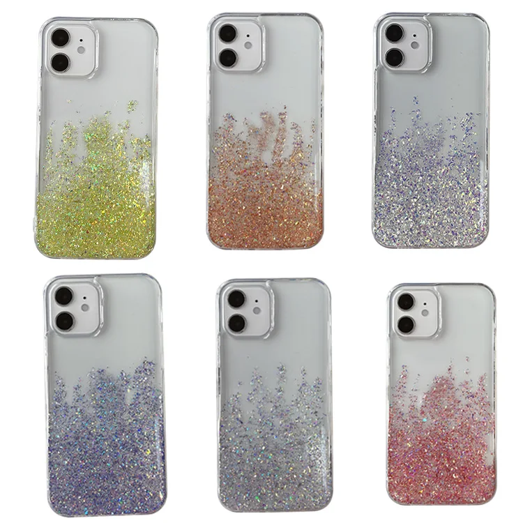 High quality luxury glitter bling epoxy unique design phone case clear tpu back cover for Iphone 11/12 pro max 6 7 8 x xr
High quality luxury glitter bling epoxy unique design phone case clear tpu back cover for Iphone 11/12 pro max 6 7 8 x xr