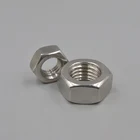Good supplier din934 high strength carbon steel black hexagon hex nut m15