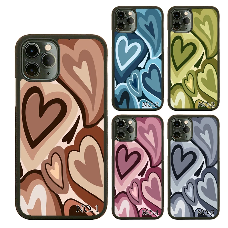 INS Same High Quality Colored Heart Shaped Sage TPU+PC Rubber Phone Case For iPhone 11 12 13 13Pro Mini Pro Max, Black
INS Same High Quality Colored Heart Shaped Sage TPU+PC Rubber Phone Case For iPhone 11 12 13 13Pro Mini Pro Max, Black