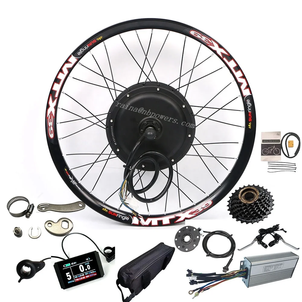 UK Free Shipping 26'' 27.5'' 29'' MTX39 Wheel 48/52v 2000w electric bike bicycle rear conversion kit
UK Free Shipping 26'' 27.5'' 29'' MTX39 Wheel 48/52v 2000w electric bike bicycle rear conversion kit