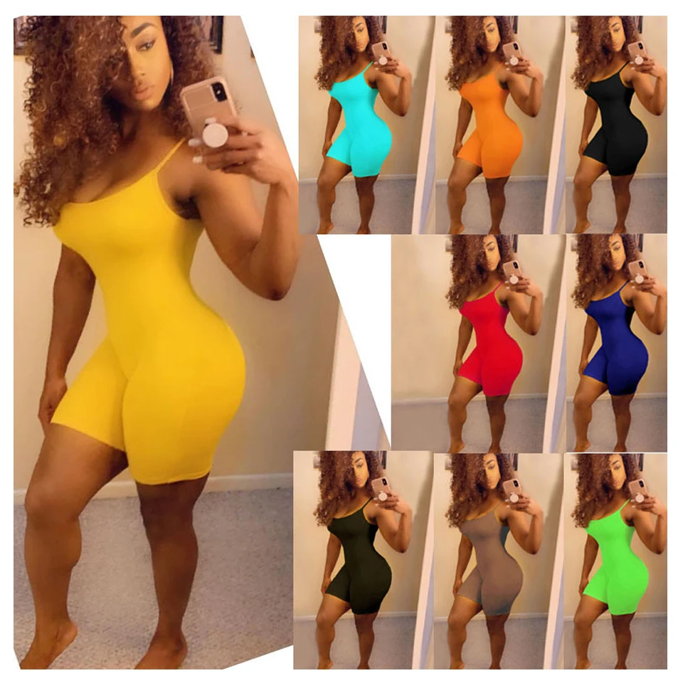 2021 New Arrivals Summer Sexy Sleeveless Bodycon Bodysuits for Women Casual Fitness GYM Yoga Ladies Jumpsuit Women Rompers
2021 New Arrivals Summer Sexy Sleeveless Bodycon Bodysuits for Women Casual Fitness GYM Yoga Ladies Jumpsuit Women Rompers