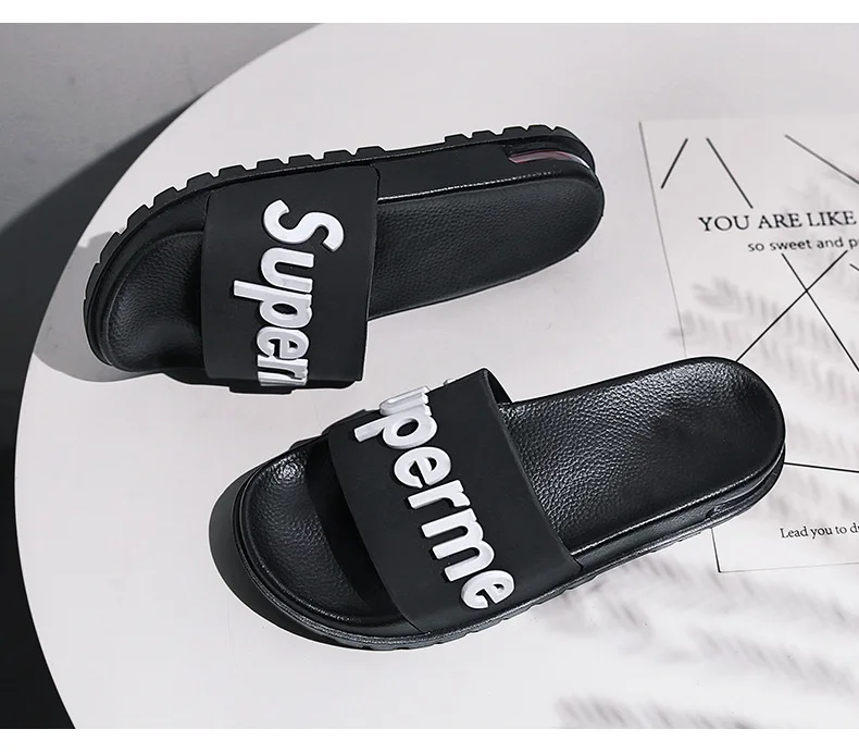 Summer Slippers Men Women Indoor Sandals Trend Unisex Slides Beach Shoes Slippers Home Mens Pvc Sport Slide Slipper
Summer Slippers Men Women Indoor Sandals Trend Unisex Slides Beach Shoes Slippers Home Mens Pvc Sport Slide Slipper