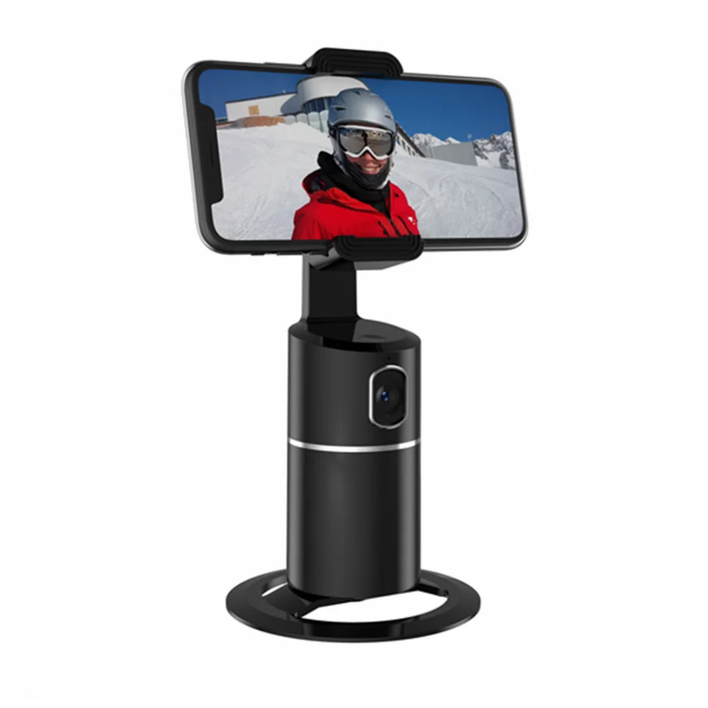 360 Degree Rotation Smart Phone Holder Auto Selfie Face Tracking Cell Mobile Phone Holders
360 Degree Rotation Smart Phone Holder Auto Selfie Face Tracking Cell Mobile Phone Holders