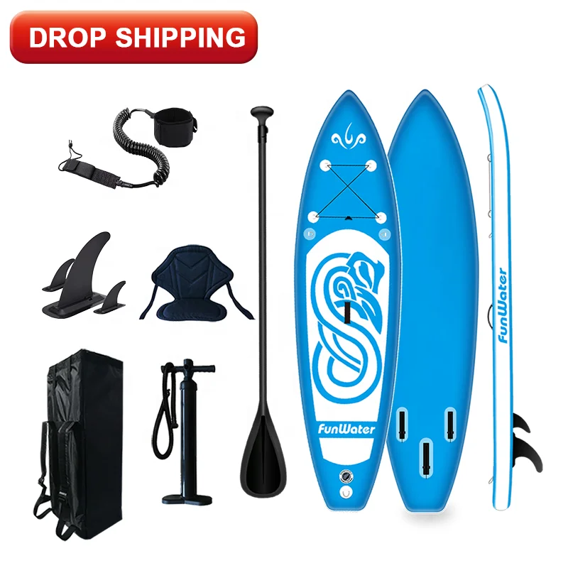 FUNWATER drop shipping sup paddle board factory inflatable body board paddle board sport equipment, Blue,orange
FUNWATER drop shipping sup paddle board factory inflatable body board paddle board sport equipment, Blue,orange