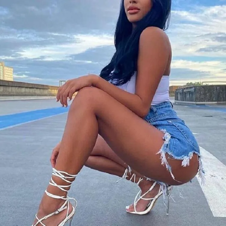 Solid Color Lace-Up Ladies Shoes High Heels Sandals Women Heels High Heels Sexy Sandals
Solid Color Lace-Up Ladies Shoes High Heels Sandals Women Heels High Heels Sexy Sandals
