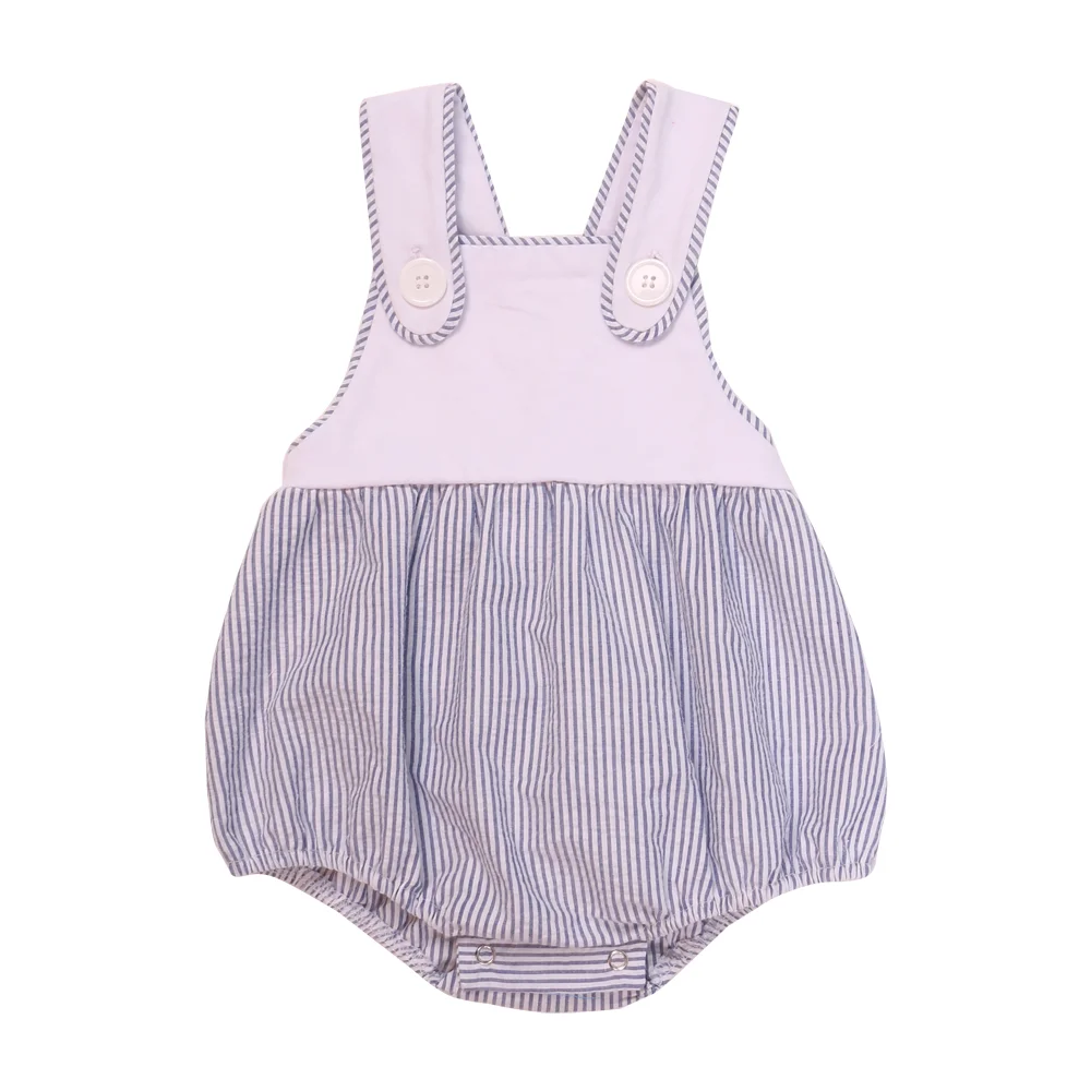 wholesale newborn romper baby girls bodysuits 100% cotton seersucker sleeveless summer buttons snap, Stripe
wholesale newborn romper baby girls bodysuits 100% cotton seersucker sleeveless summer buttons snap, Stripe