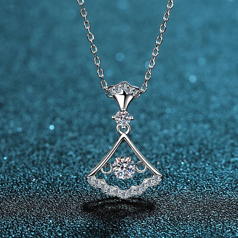 Silver 925 Original Diamond Test Past Brilliant Cut 0.3 Carat D Color Moissanite Dress Shape Pendant Necklace Gemstone Chain
Silver 925 Original Diamond Test Past Brilliant Cut 0.3 Carat D Color Moissanite Dress Shape Pendant Necklace Gemstone Chain