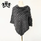 Best-selling scarf shawl Rabbit fur shawl hand knitted shawl