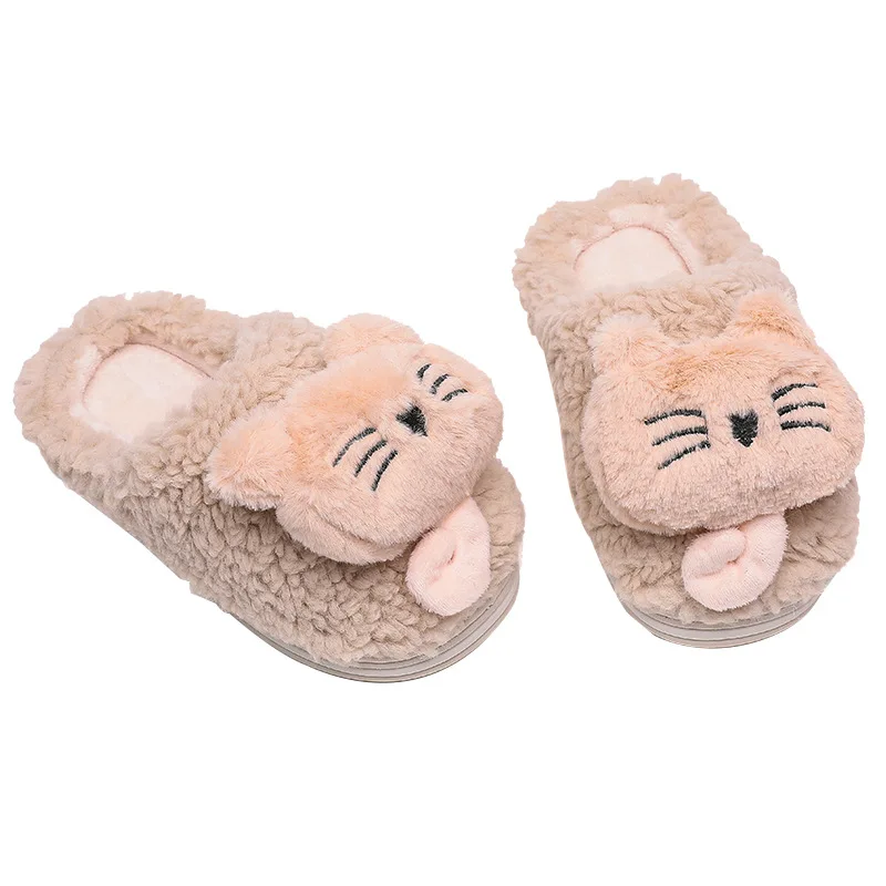 Cartoon indoor non-slip cotton slippers with warm soft bottom for children cotton slippers
Cartoon indoor non-slip cotton slippers with warm soft bottom for children cotton slippers