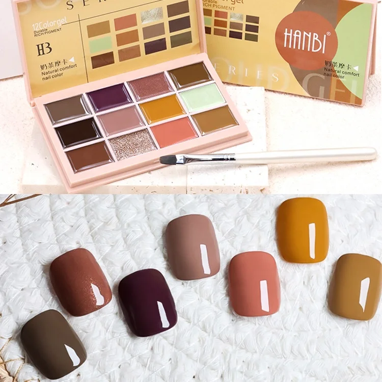 Nail Art Supplies Solid Painting Nail Cream Gel UV Solid Glitter Gel Polish Palette Nail Paint, 12 colors and 16 colors
Nail Art Supplies Solid Painting Nail Cream Gel UV Solid Glitter Gel Polish Palette Nail Paint, 12 colors and 16 colors