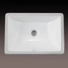 UNDERMOUNT SINKS 18INCH CIRCLE BATHROOM ART CERAMIC WASHING BASIN