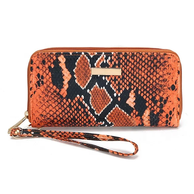 Private Label Portable Long Wallet Daily Handbag Snake Print PU Clutch Wallet, 4 colors
Private Label Portable Long Wallet Daily Handbag Snake Print PU Clutch Wallet, 4 colors