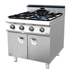 Commercial Gas Cooker Gas Style With 4-Burner With Cabinet And Gas stove