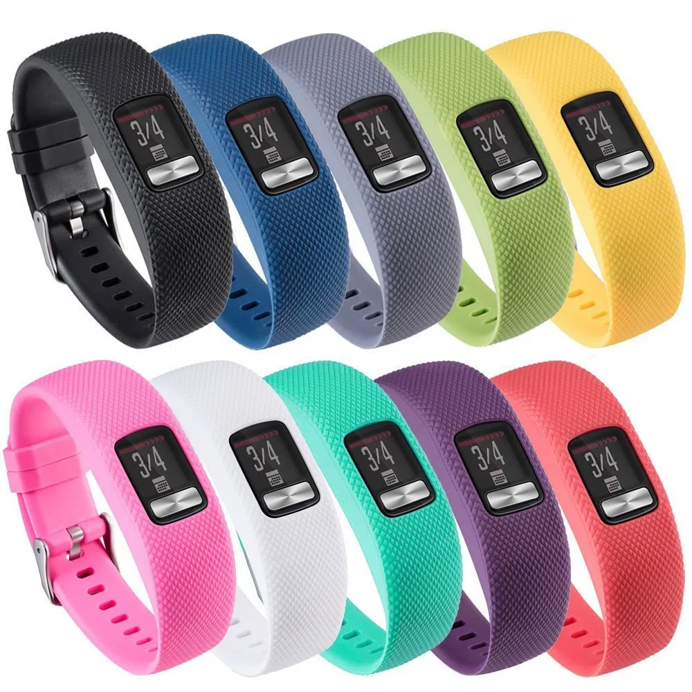 2021 Small & Large Fitness Band Strap Wrist Band for Garmin Vivofit 4 Activity Tracker
2021 Small & Large Fitness Band Strap Wrist Band for Garmin Vivofit 4 Activity Tracker