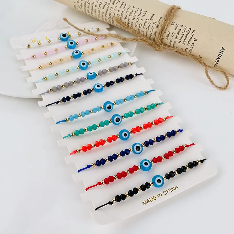 Boho Colorful Blue Eye Shaped Seeds Beaded Rope Adjustable Bracelets Set Jewelry For Women, Multi-colors
Boho Colorful Blue Eye Shaped Seeds Beaded Rope Adjustable Bracelets Set Jewelry For Women, Multi-colors