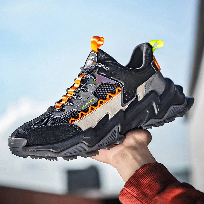 New Design Custom Chunky trend sneaker genuine leather shoes Men Platform Casual Sports Shoes Fashion Sneakers For Men
New Design Custom Chunky trend sneaker genuine leather shoes Men Platform Casual Sports Shoes Fashion Sneakers For Men