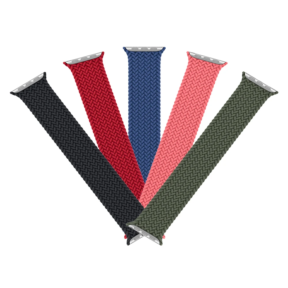 For i watch Series 6 5 4 3 2 1 Strap, New Arrival Braided Solo Loop 40mm 44mm Nylon Watch Band For Apple Watch Series 6, 7 colors 
For i watch Series 6 5 4 3 2 1 Strap, New Arrival Braided Solo Loop 40mm 44mm Nylon Watch Band For Apple Watch Series 6, 7 colors